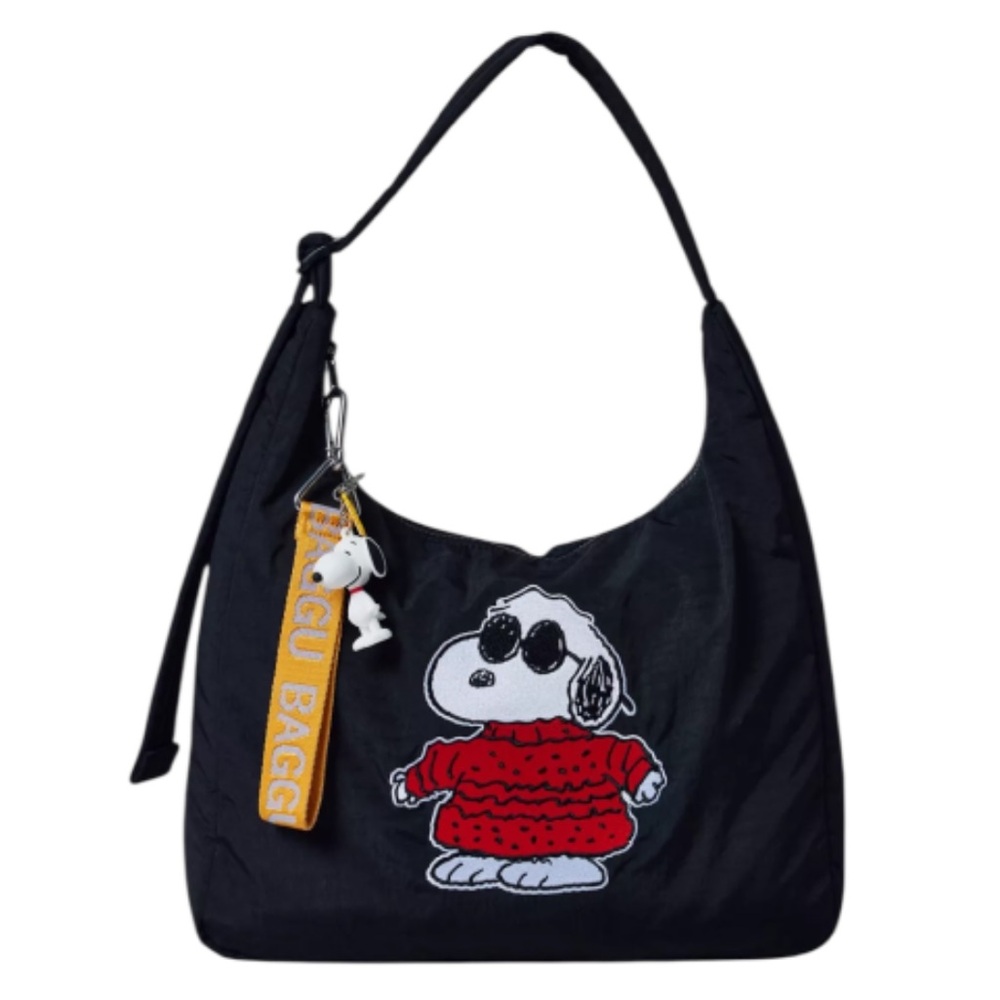 BAGGU UO Exclusive Joe Warm Embroidered Nylon Shoulder Bag